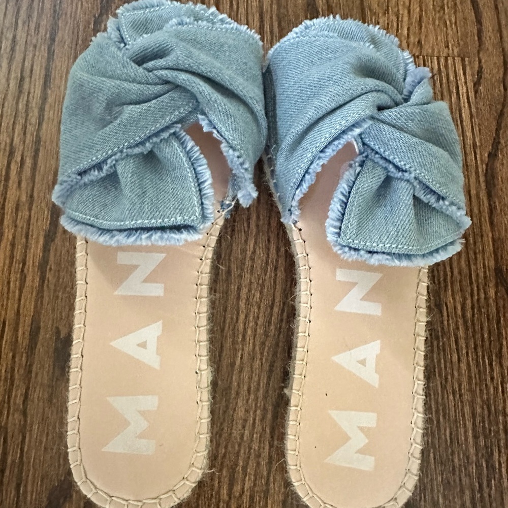 Manebi flat espadrille sandals
